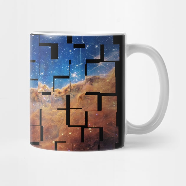 NASA JWST Carina Nebula imagery, tiled by CentipedeWorks